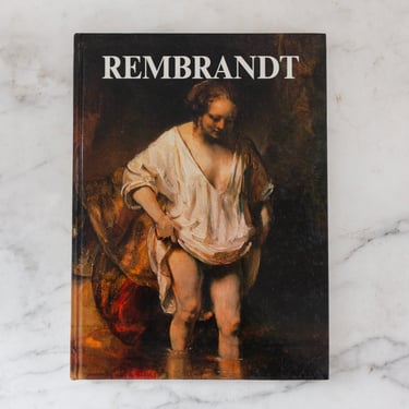 "Rembrandt" vintage french art book