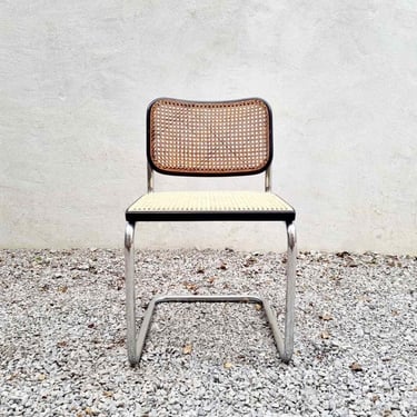 Mid Century Modern Marcel Breuer Cesca Chair / Marcel Breuer B32 Italian Cesca / GAVINA / Black Cesca / Dining Chair / Bauhaus / Italy /'60s 