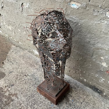 MCM Metal Sculpture