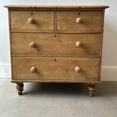 Antique English Pine Dresser 