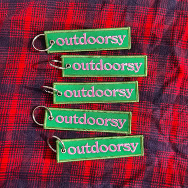 Outdoorsy Embroidered Patch