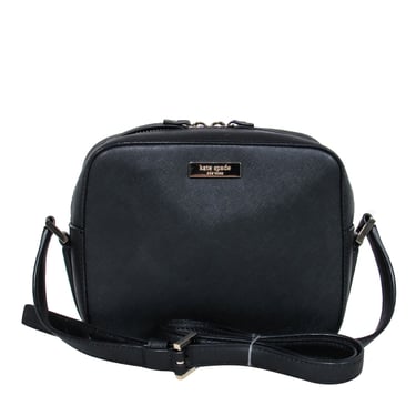 Kate Spade - Black Leather Camera Crossbody Bag
