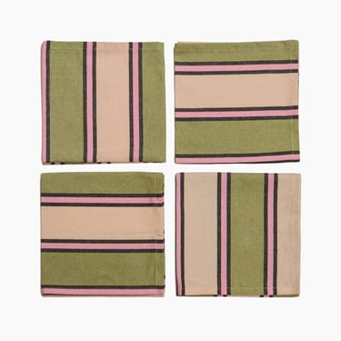 Carnival Stripe Napkin Set