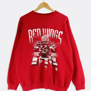 Vintage NHL Detroit Red Wings Sweatshirt Sz 2XL