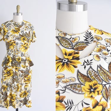 1940s Medley Meadows dress 