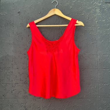 90s Red Satin Camisole