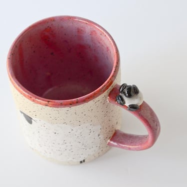 Sheep Mug with Sheep Thumbrest | Handmade Pottery | Handmade Ceramics | Handmade Mugs 