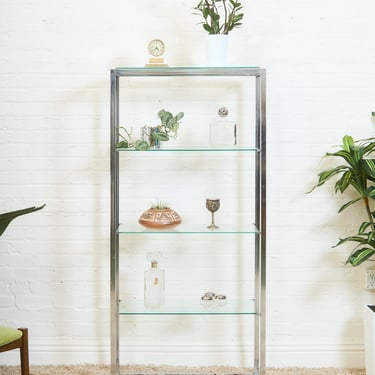 Vintage Bamboo Shelf Scorched Tortoiseshell Five Tier Tall +