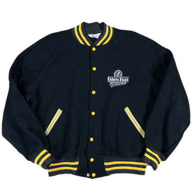 Vintage Ebbets Field Flannels "Maple" Wool Varsity Jacket