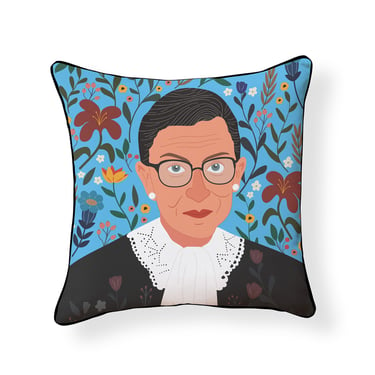 RBG Ruth Bader Ginsburg pillow