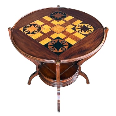 English Arts andCrafts/Art Nouveau Circular Game Table