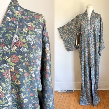 Vintage Deadstock Kimono - Dotted Daisy 