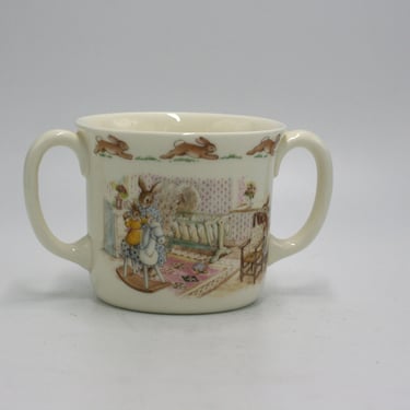 vintage Royal Doulton Bunnykins baby mug 1995 