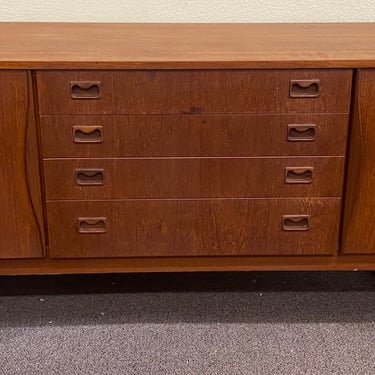 Item #DA76 Mid Century Modern Teak Credenza c.1960
