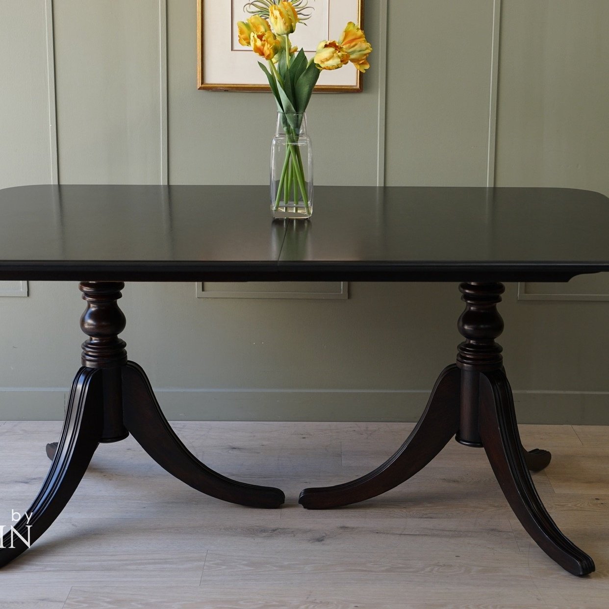 Antique Johnson Hadley Johnson Mahogany Dining Table – Double | Styled ...