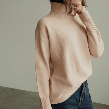 Tercette No.6 Turtleneck - Pink