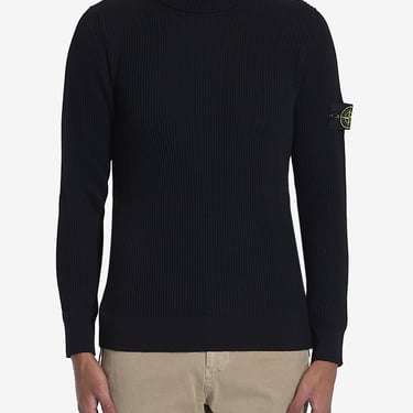 Stone Island Men Turtleneck Sweater In Wool