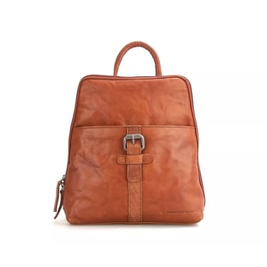 Spikes & Sparrow Texas Brandy Genuine Leather Medium Backpack 