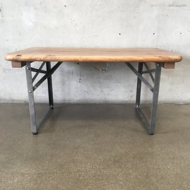 Acacia Wood Foldable Coffee Table