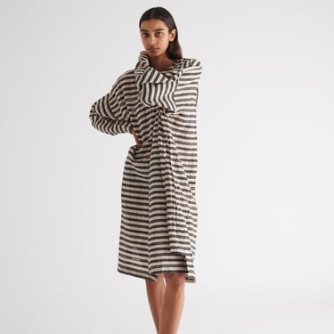 Issey Miyake Striped Tunic