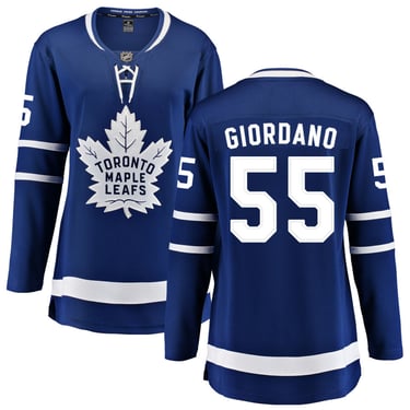 Mark Giordano Toronto Maple Leafs Fanatics Branded Women's Home Breakaway Jersey - Blue