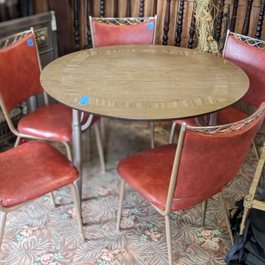 6 Piece MCM Table and Chairs