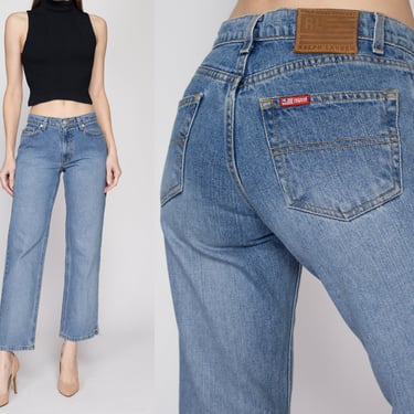 XS 90s Polo Ralph Lauren Low Rise Straight Leg Jeans | Vintage Faded Denim Saturday Jeans 