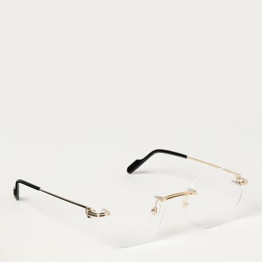 Cartier Sunglasses Men Gold Men