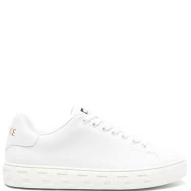 Versace Women Greca Leather Sneakers