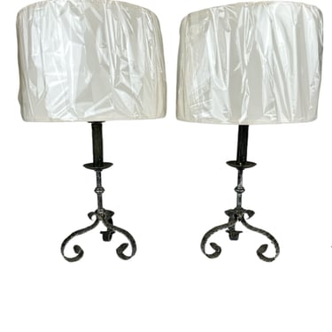 Pair Spanish Lamps