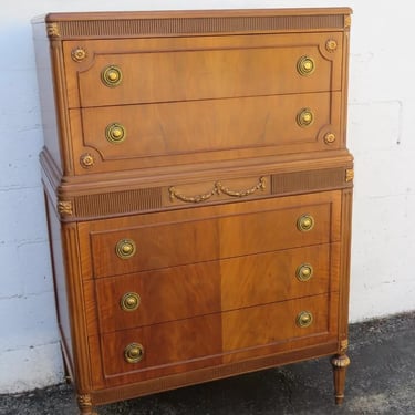 Vanleigh French Carved Tall Chest of Drawers 5364