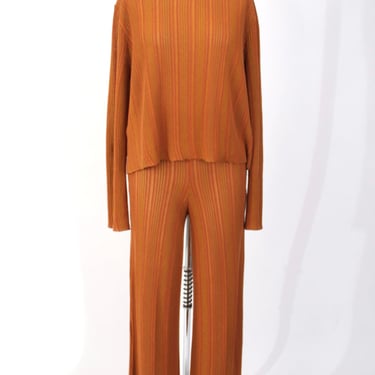 Paloma Wool Pumpkin Spice Striped Pant Set