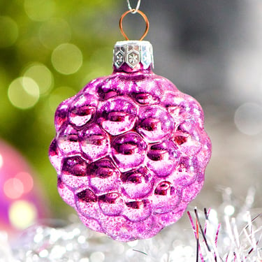 VINTAGE: Poland Mercury Grape Glass Ornament - Friendship Ornament - SKU 30-402-00030934 