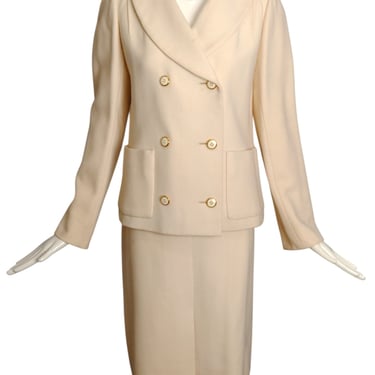 CHRISTIAN DIOR- AS IS 1971 Haute Couture Skirt Suit, Size 6