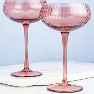 Rose Coupes - Set of 2