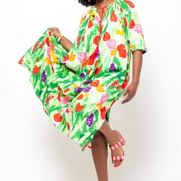 MII COLLECTIONS Djellaba Dress - Flower Bed