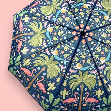 Flamingo Paradise Umbrella