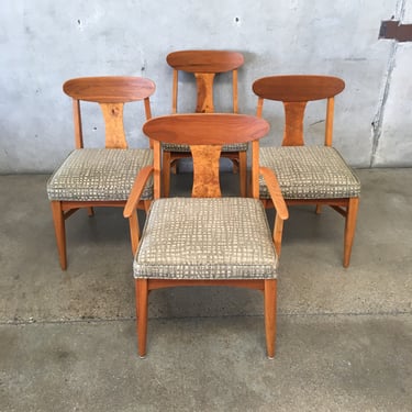 Set of Four Mid Century Modern Dining Chairs