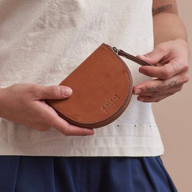O My Bag | Laura Coin Purse in Cognac Classic Leather