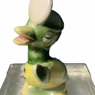 Vintage Made In Japan Doctor Duck Figurine 