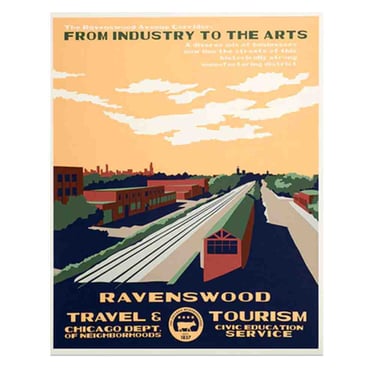 Ravenswood (Orange) Print 16x20