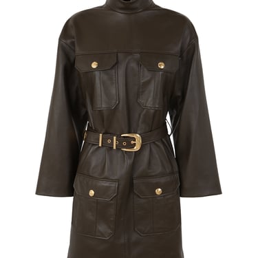 Celine Women Belted Dress