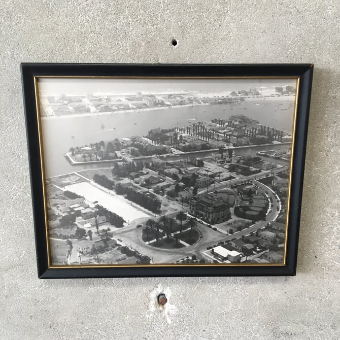 Vintage Naples Island, Long Beach Print