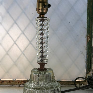 Vintage Crystal Lamp