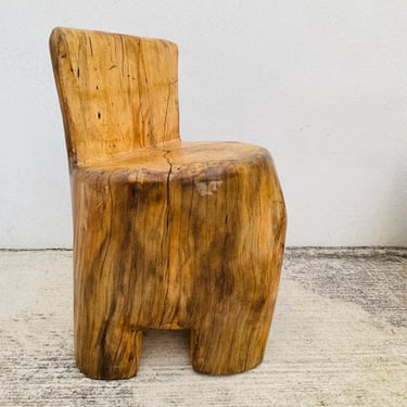 Fairy Wood Log Chair