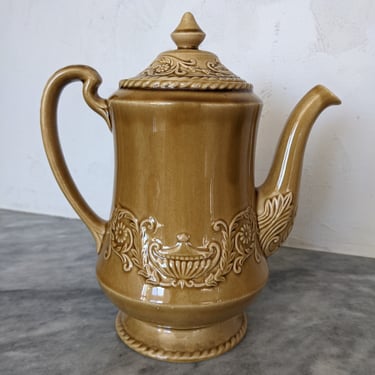 Vintage MCM Pottery Tea Pot 