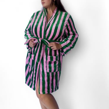 Felicity Striped Robe