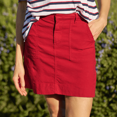 Frank & Eileen | Jameson Skirt | Italian Performance Linen