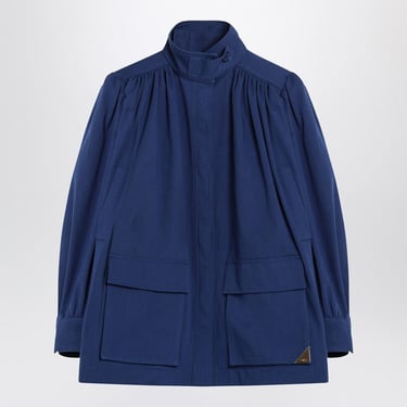 Chloé Indigo Cotton Canvas Jacket Women