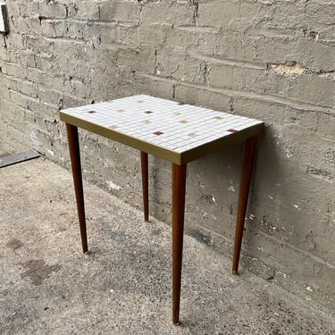 MCM Tile Top Table